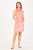 Rosanna Polo Dress in Coral Kaleidoscope sold by Duffield Lane