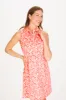 Rosanna Polo Dress in Coral Kaleidoscope sold by Duffield Lane
