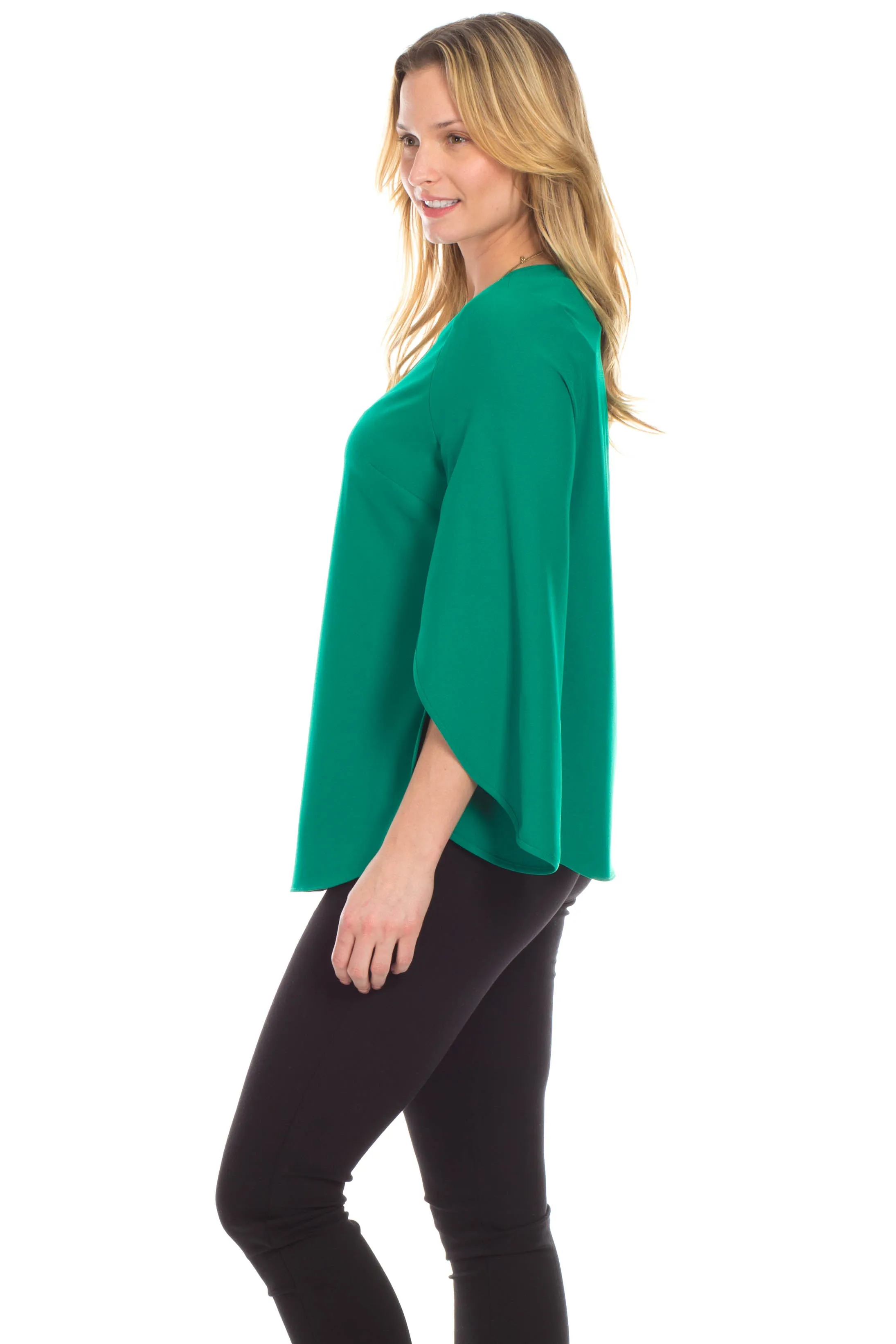 Madison Top in Emerald sold by Duffield Lane product image thumbnail 3