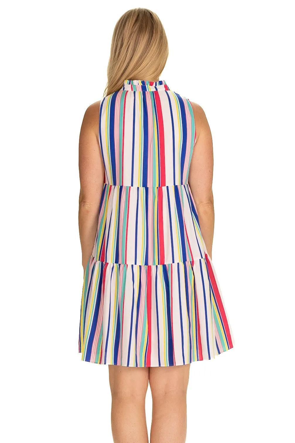 The Annika Dress in Boardwalk Stripe sold by Duffield Lane product image thumbnail 2