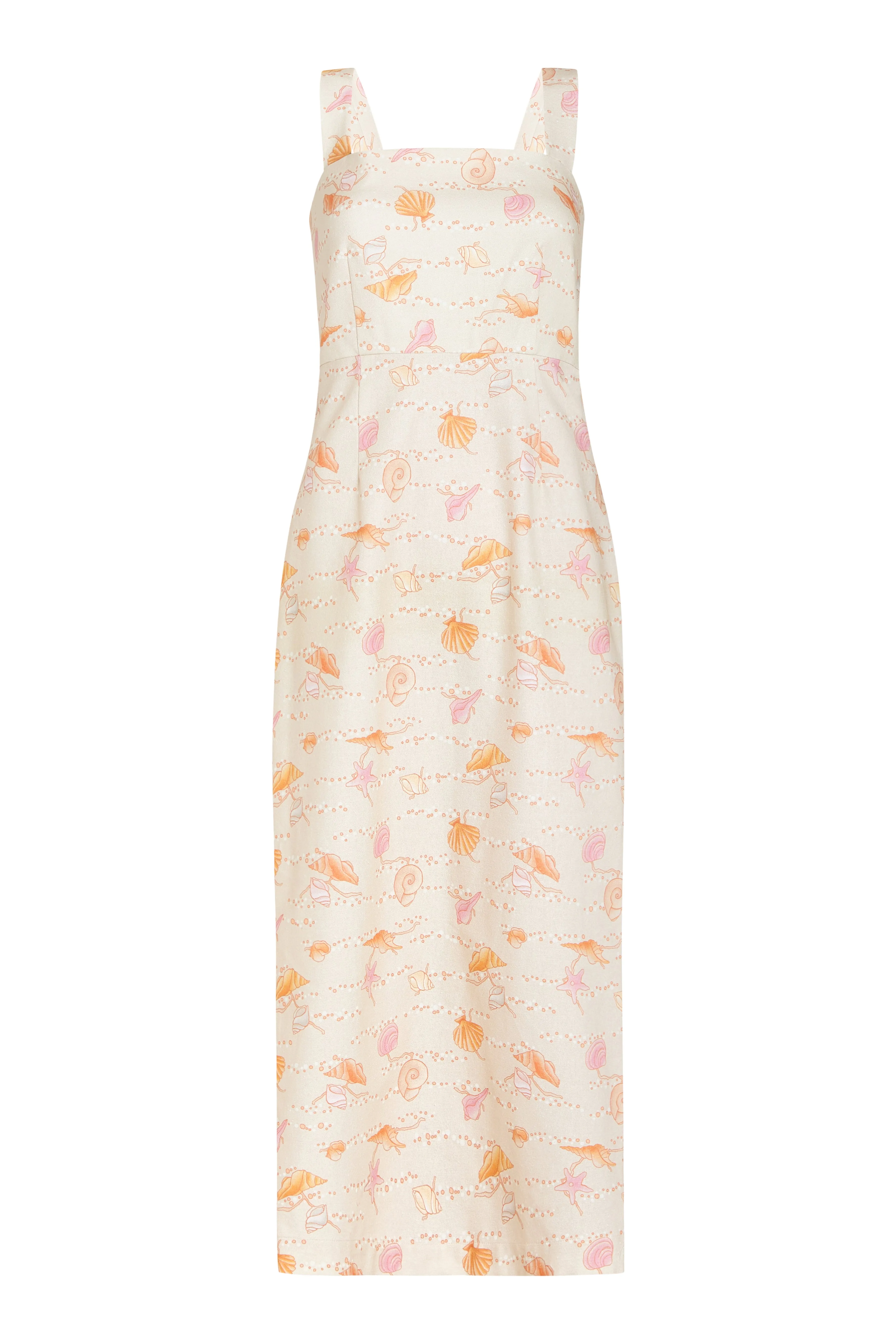 Long Slip Dress in Warm Shell sold by Kilte Collection product image thumbnail 4