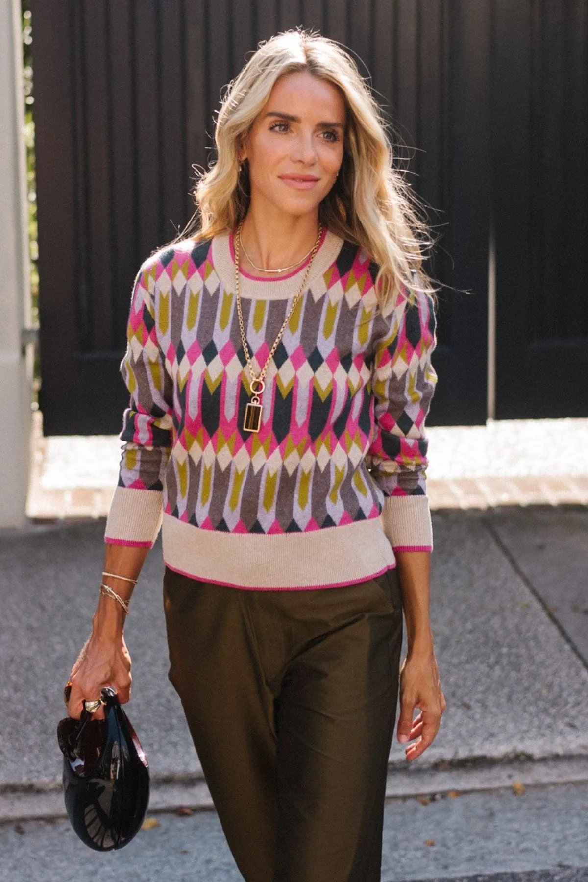 The Clementine Geo Pullover sold by Kilte Collection product image thumbnail 2