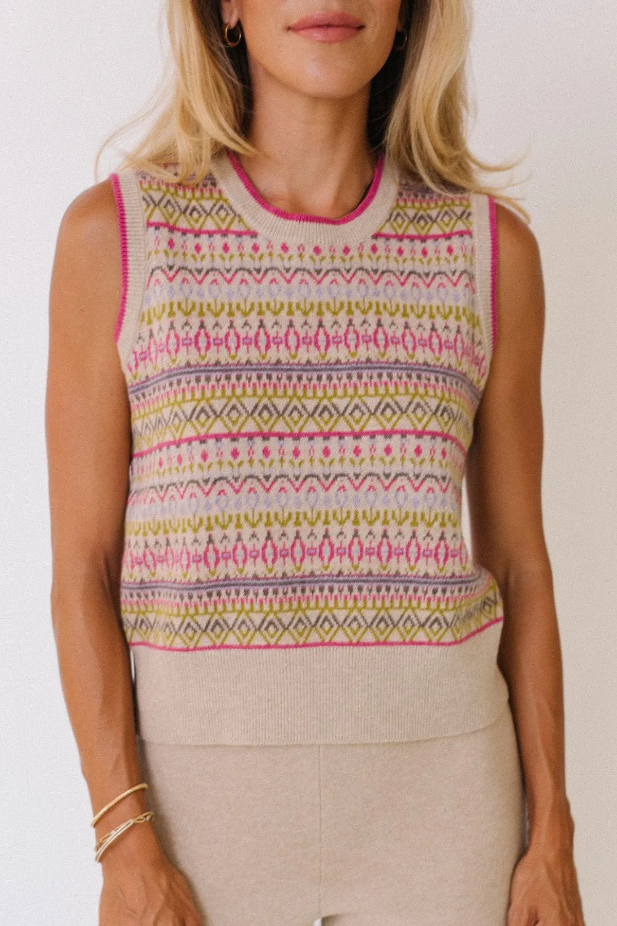 The Goldie Fairisle Shell sold by Kilte Collection product image thumbnail 4