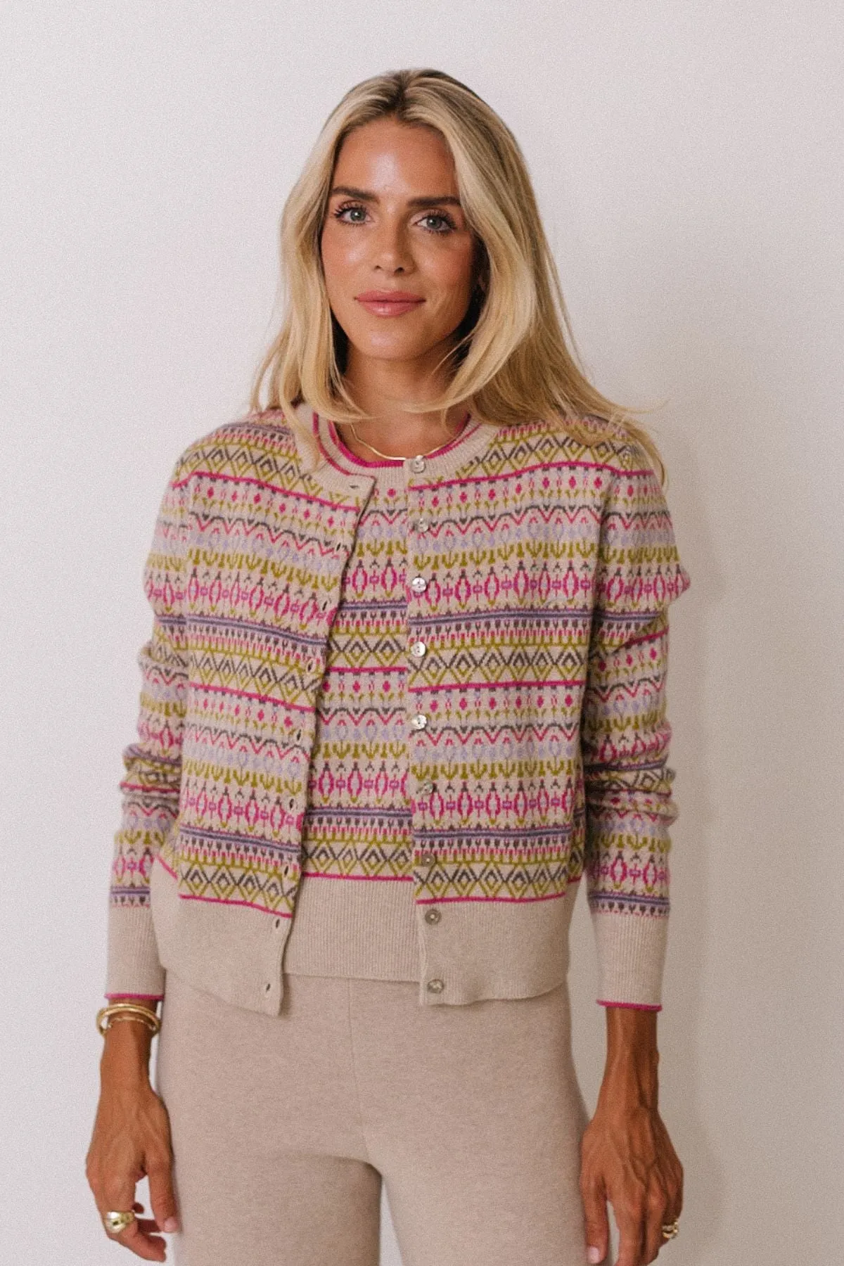 The Goldie Fairisle Cardigan sold by Kilte Collection product image thumbnail 3