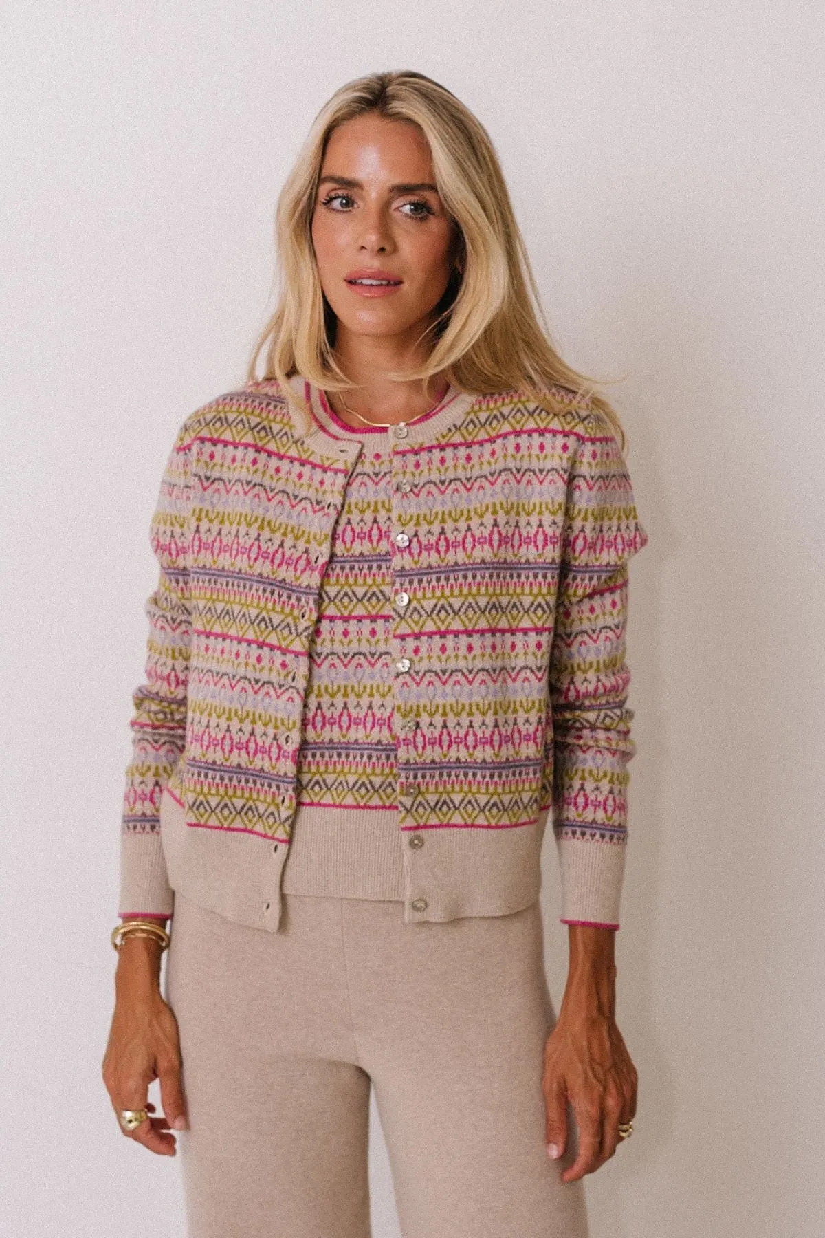 The Goldie Fairisle Cardigan sold by Kilte Collection product image thumbnail 4