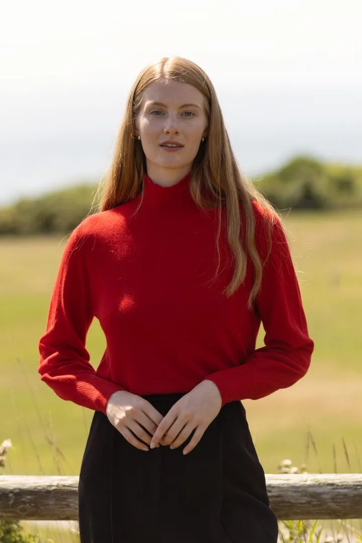 The Scarlet Elizabeth Turtleneck sold by Kilte Collection