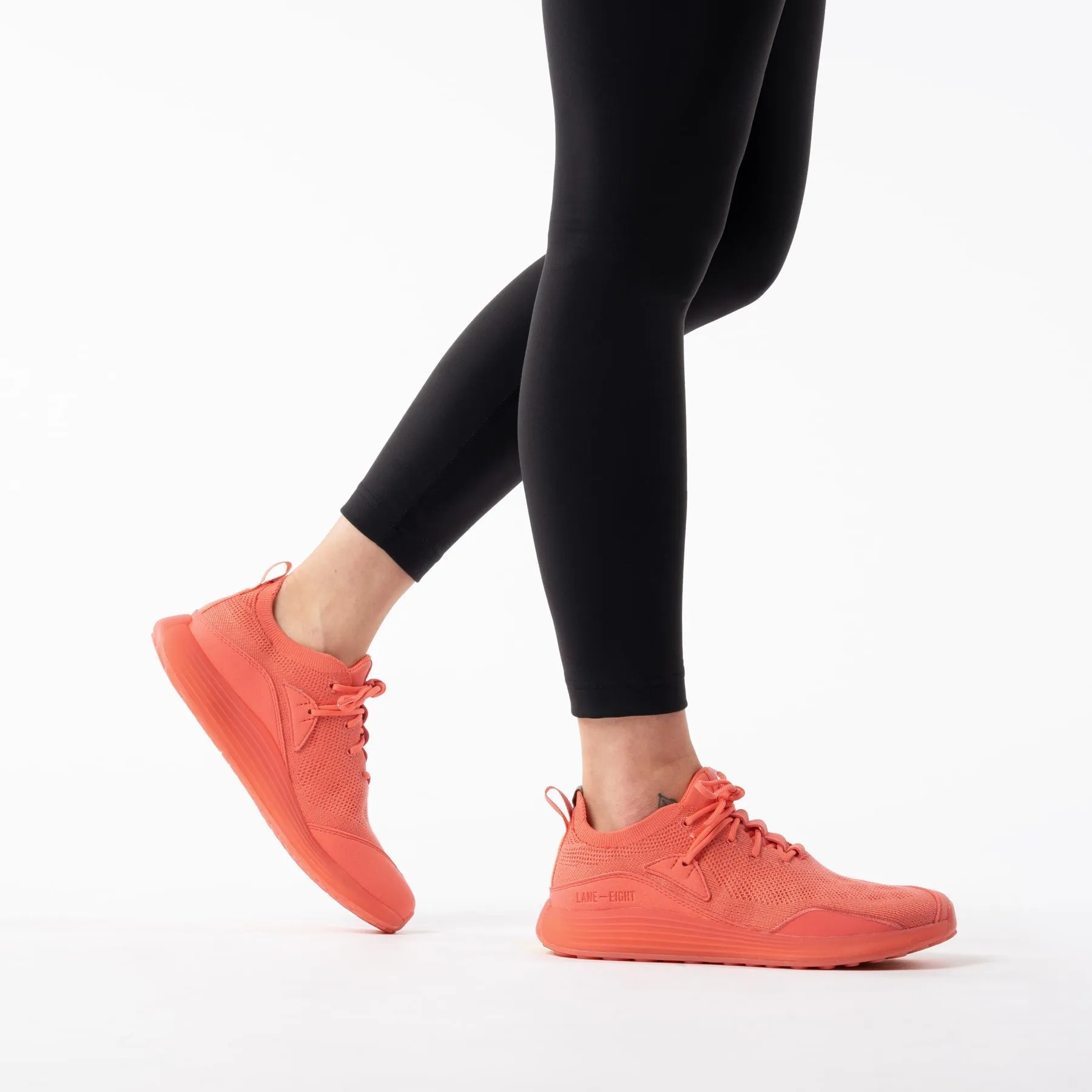 Women's HIIT Trainer (Bright Coral) sold by LANE EIGHT product image thumbnail 4