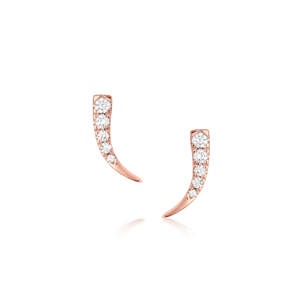 White Diamond Ear Crawlers sold by Marrow Fine product image thumbnail 4