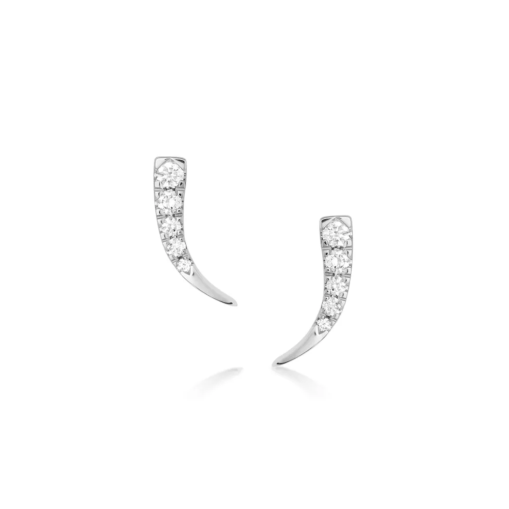 White Diamond Ear Crawlers sold by Marrow Fine product image thumbnail 3