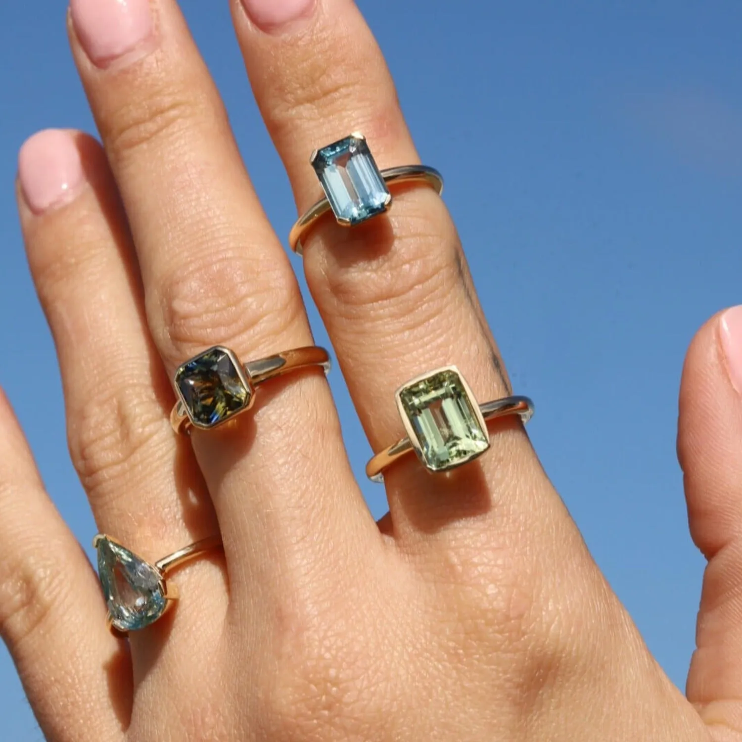 3.24ct Beryl Roxy Ring sold by Marrow Fine product image thumbnail 5