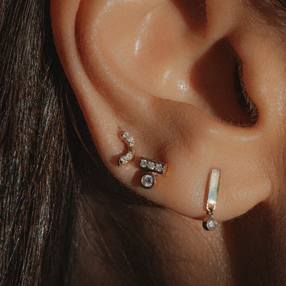 Silhouette Earrings IV sold by Marrow Fine product image thumbnail 2