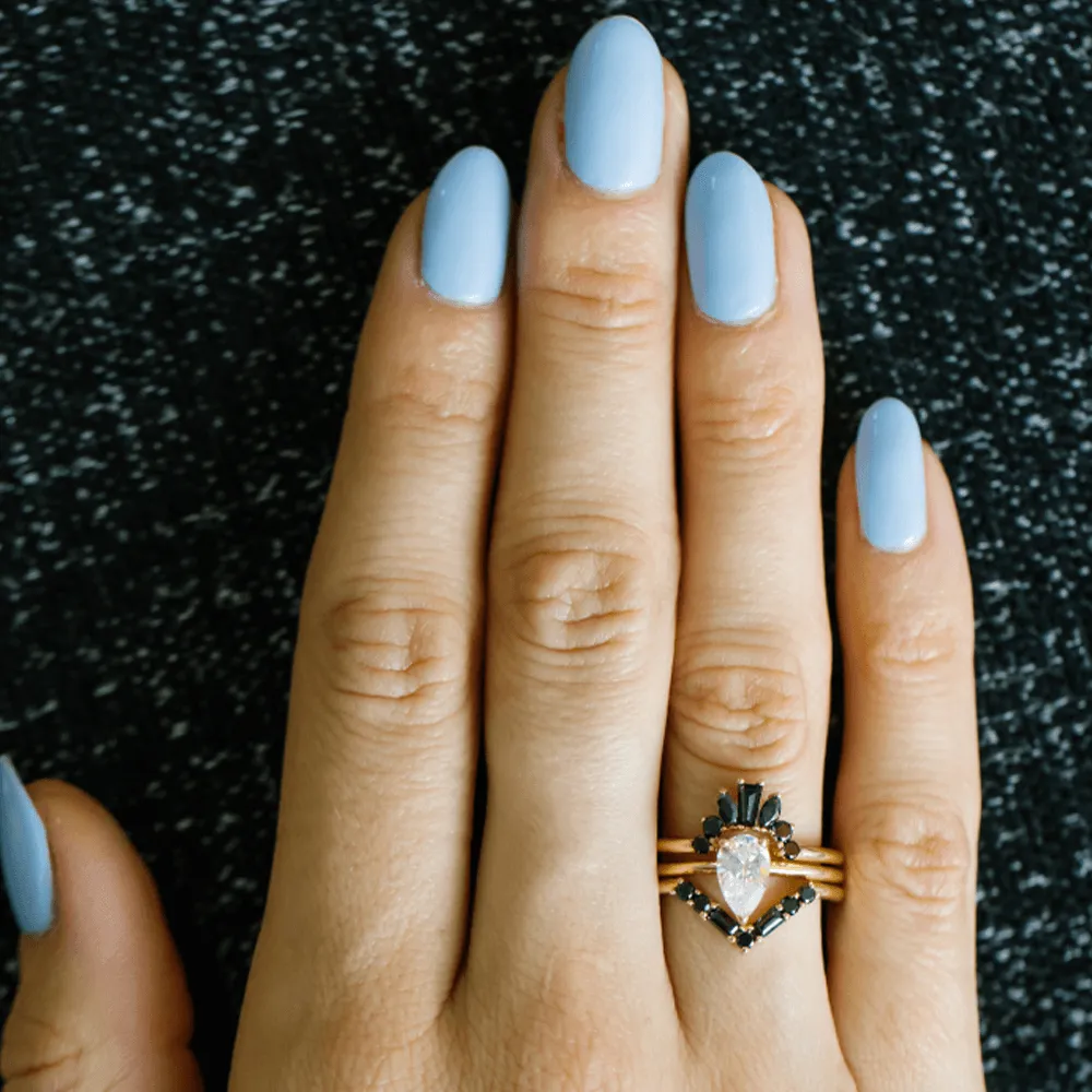 Black Diamond Gemma Ballerina Ring sold by Marrow Fine product image thumbnail 5