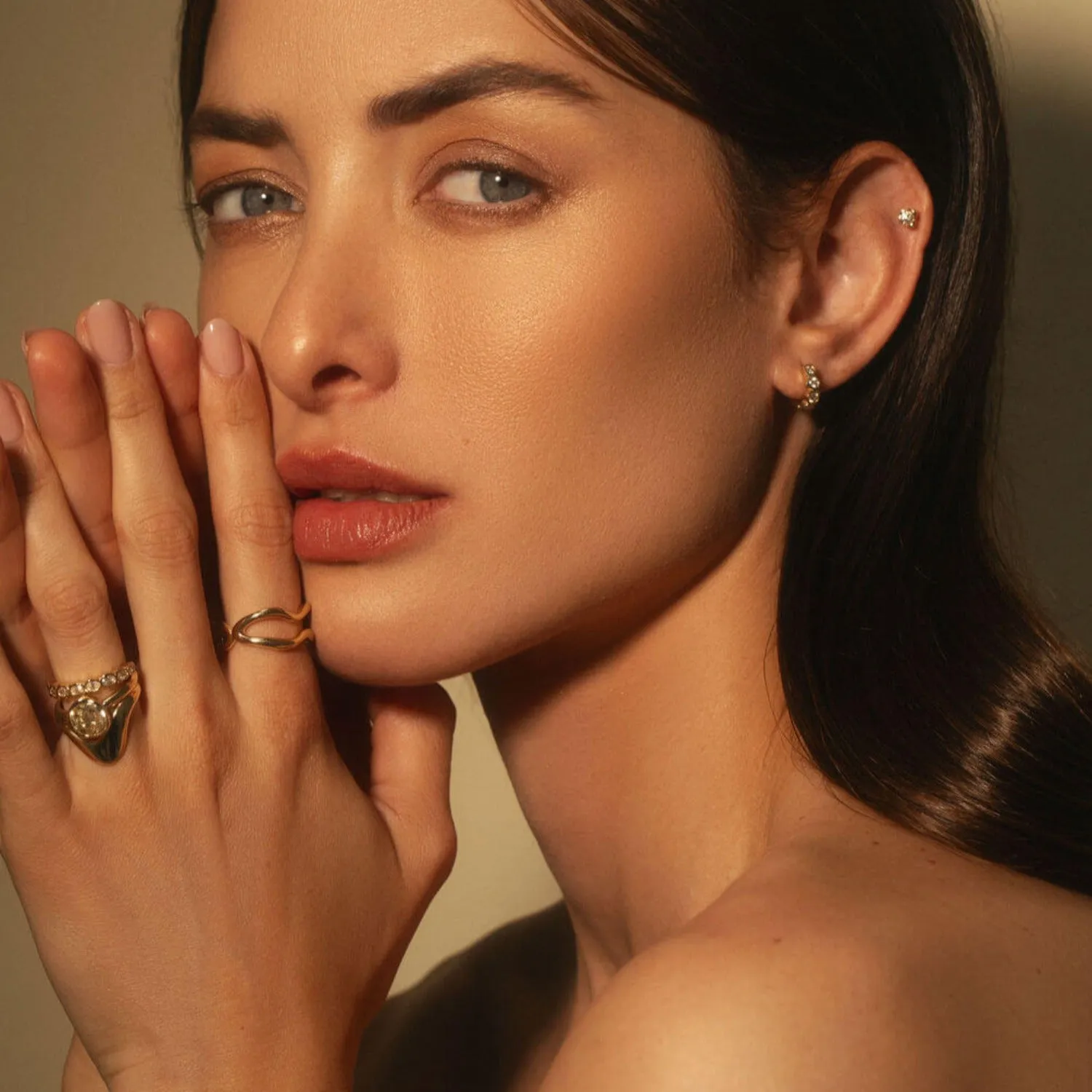 2.55ct Old Mine Abstract Bezel Ring sold by Marrow Fine product image thumbnail 2