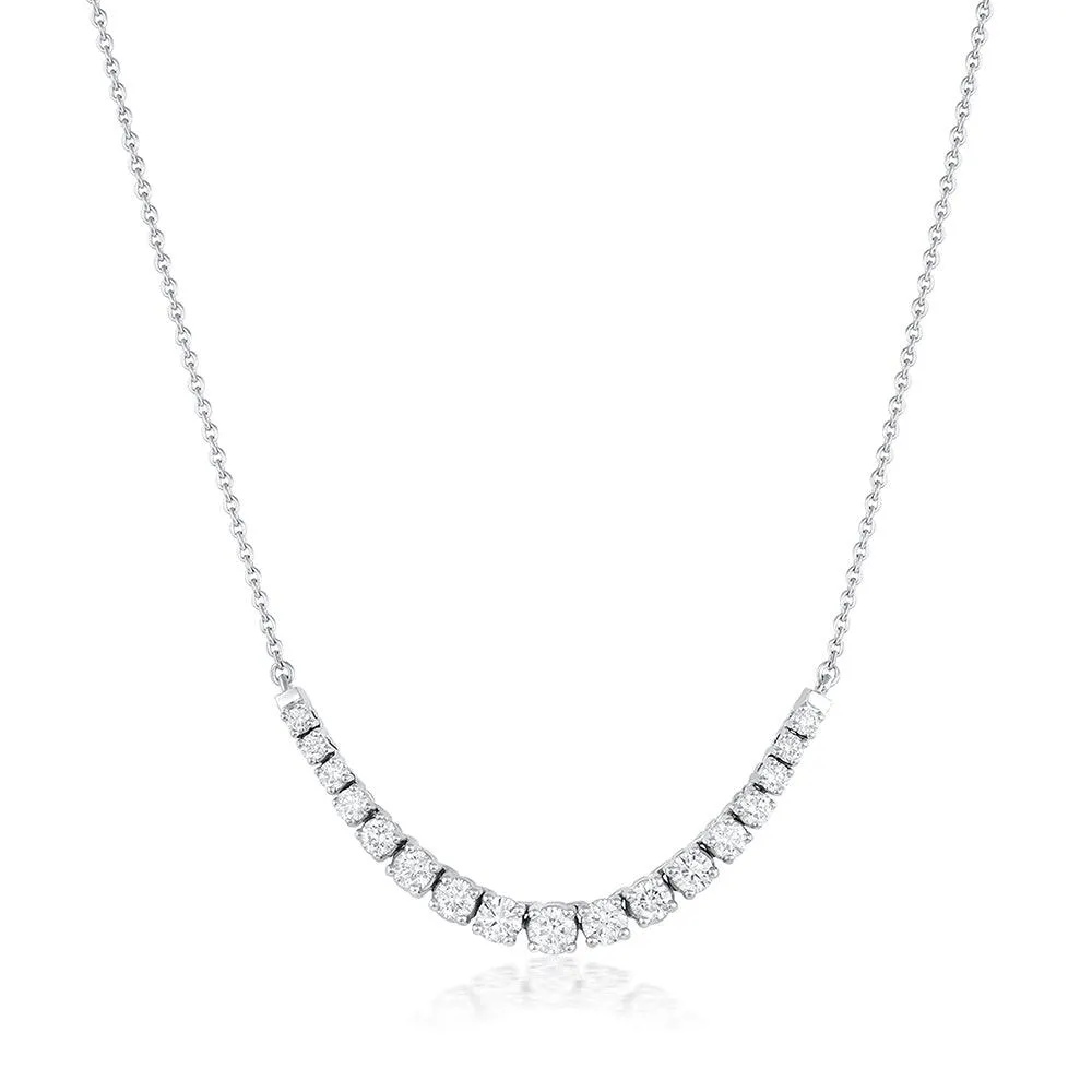 Venus White Diamond Graduated Necklace sold by Marrow Fine product image thumbnail 2