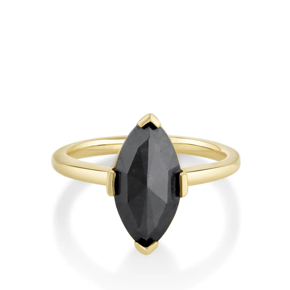 2.59ct Galaxy Diamond Marquise Ring sold by Marrow Fine