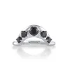Black Diamond Crescendo Stacking Band sold by Marrow Fine