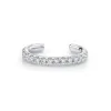 White Diamond Pavé Ear Cuff sold by Marrow Fine