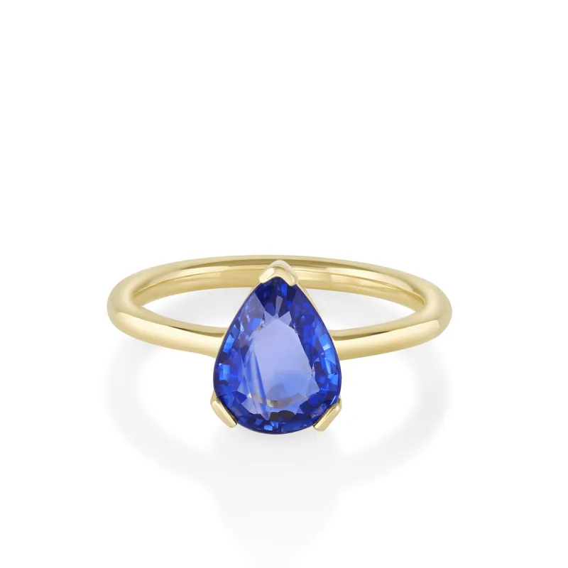 2.36 Blue Sapphire Sloane Ring sold by Marrow Fine