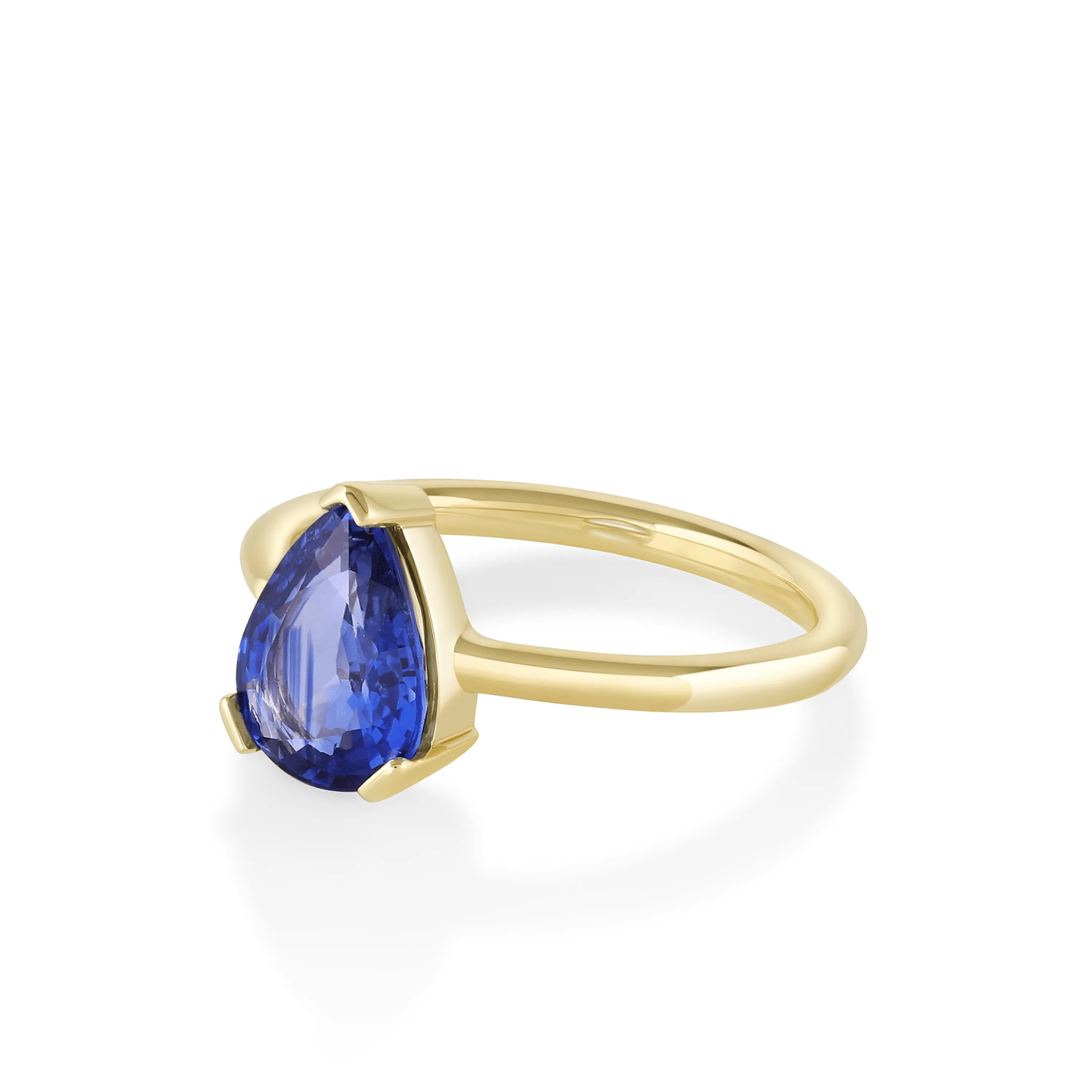 2.36 Blue Sapphire Sloane Ring sold by Marrow Fine product image thumbnail 2