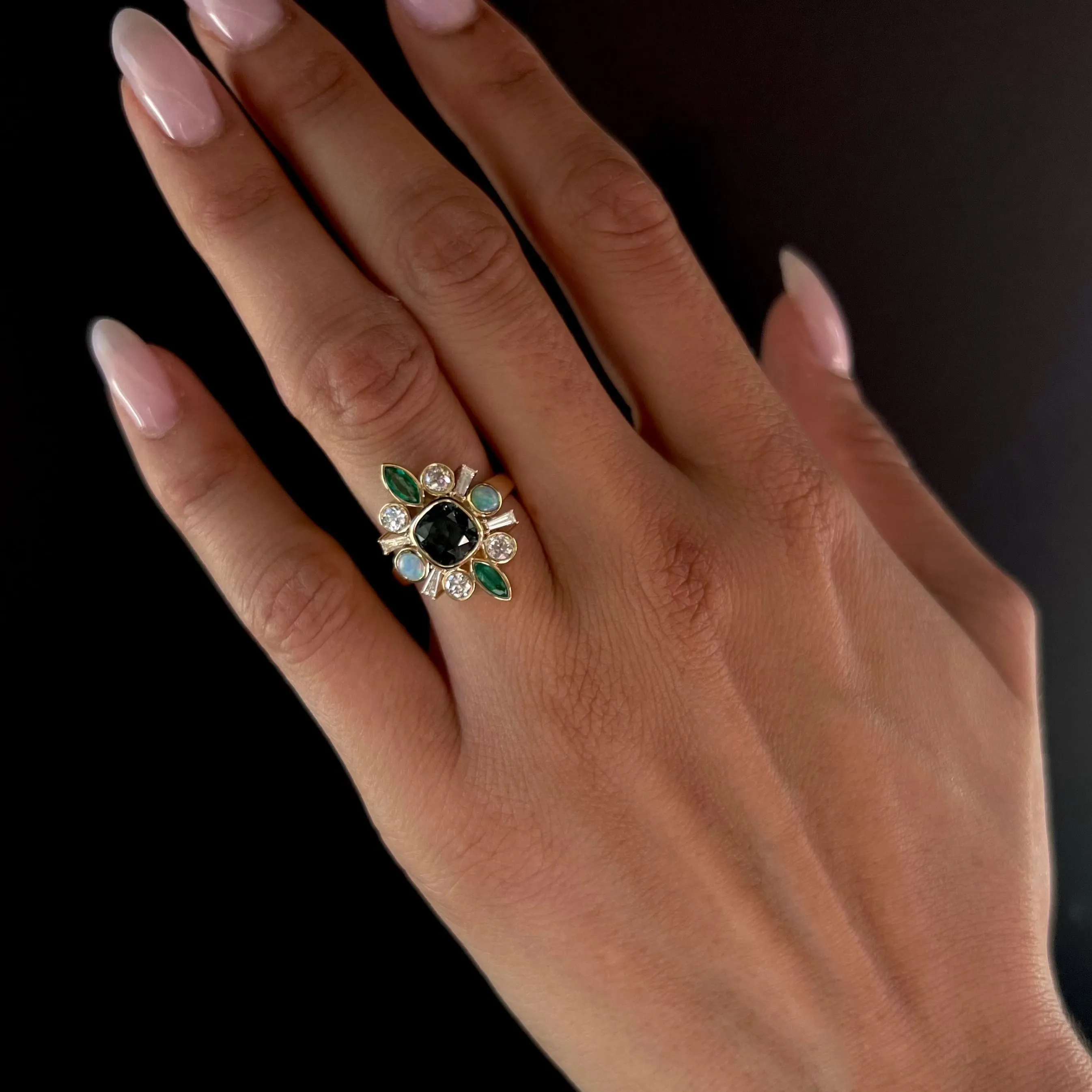 2.17ct Sapphire Ballerina sold by Marrow Fine product image thumbnail 3