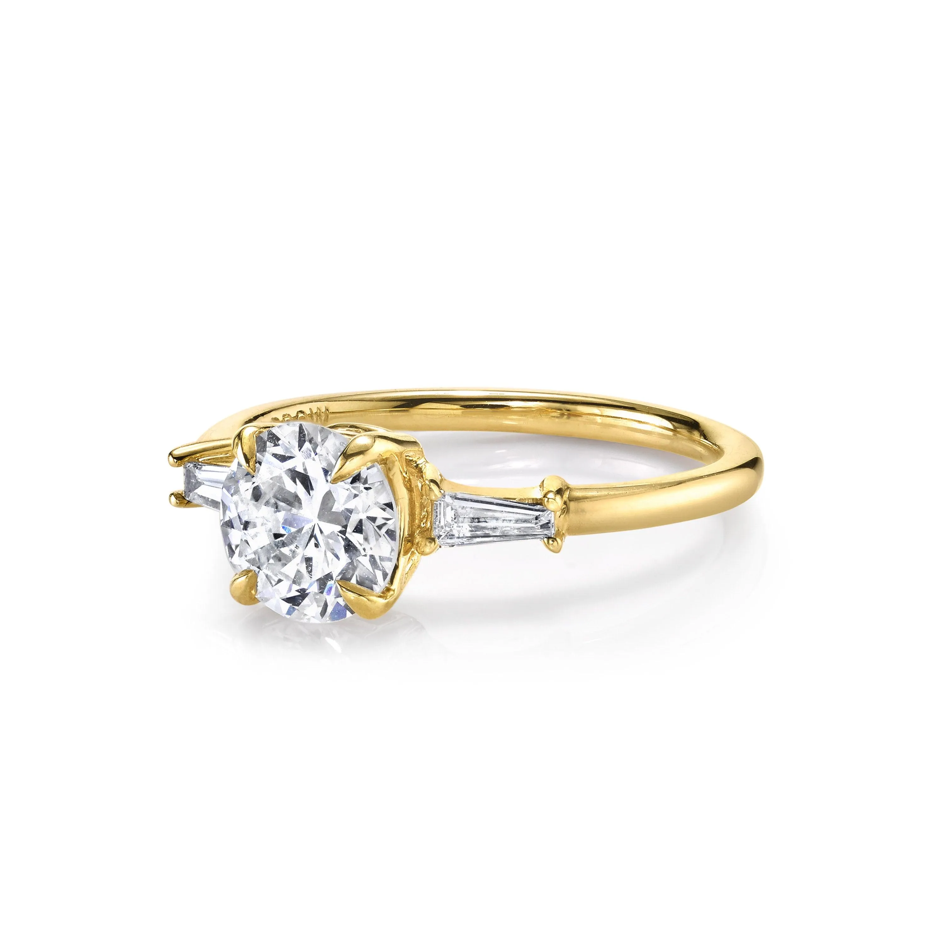 The Classic Baguette Engagement Ring sold by Marrow Fine product image thumbnail 2