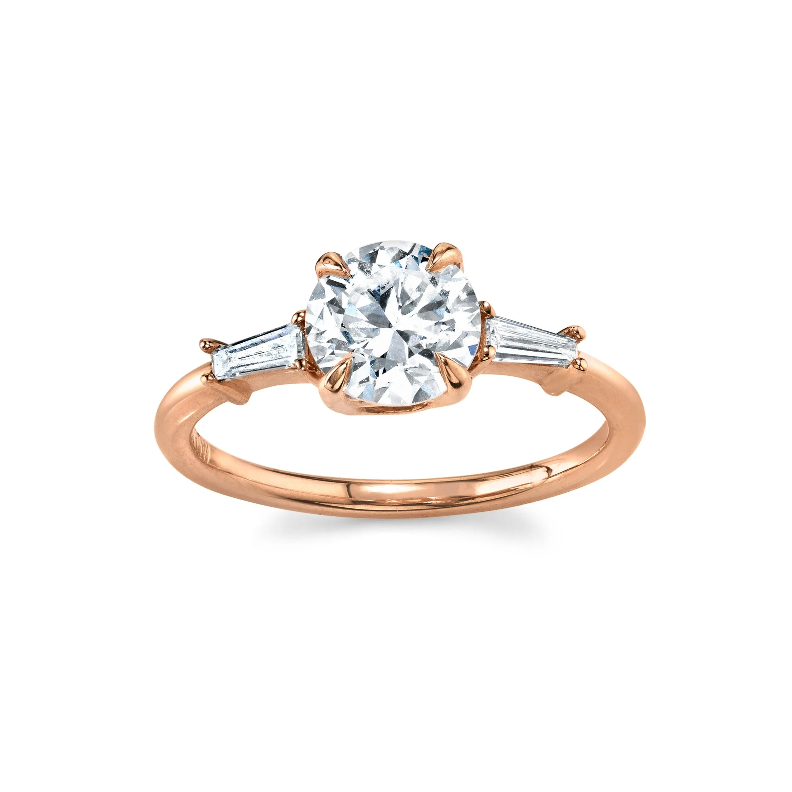 The Classic Baguette Engagement Ring sold by Marrow Fine product image thumbnail 4