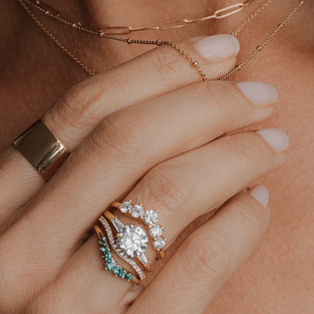 The Classic Baguette Engagement Ring sold by Marrow Fine product image thumbnail 5