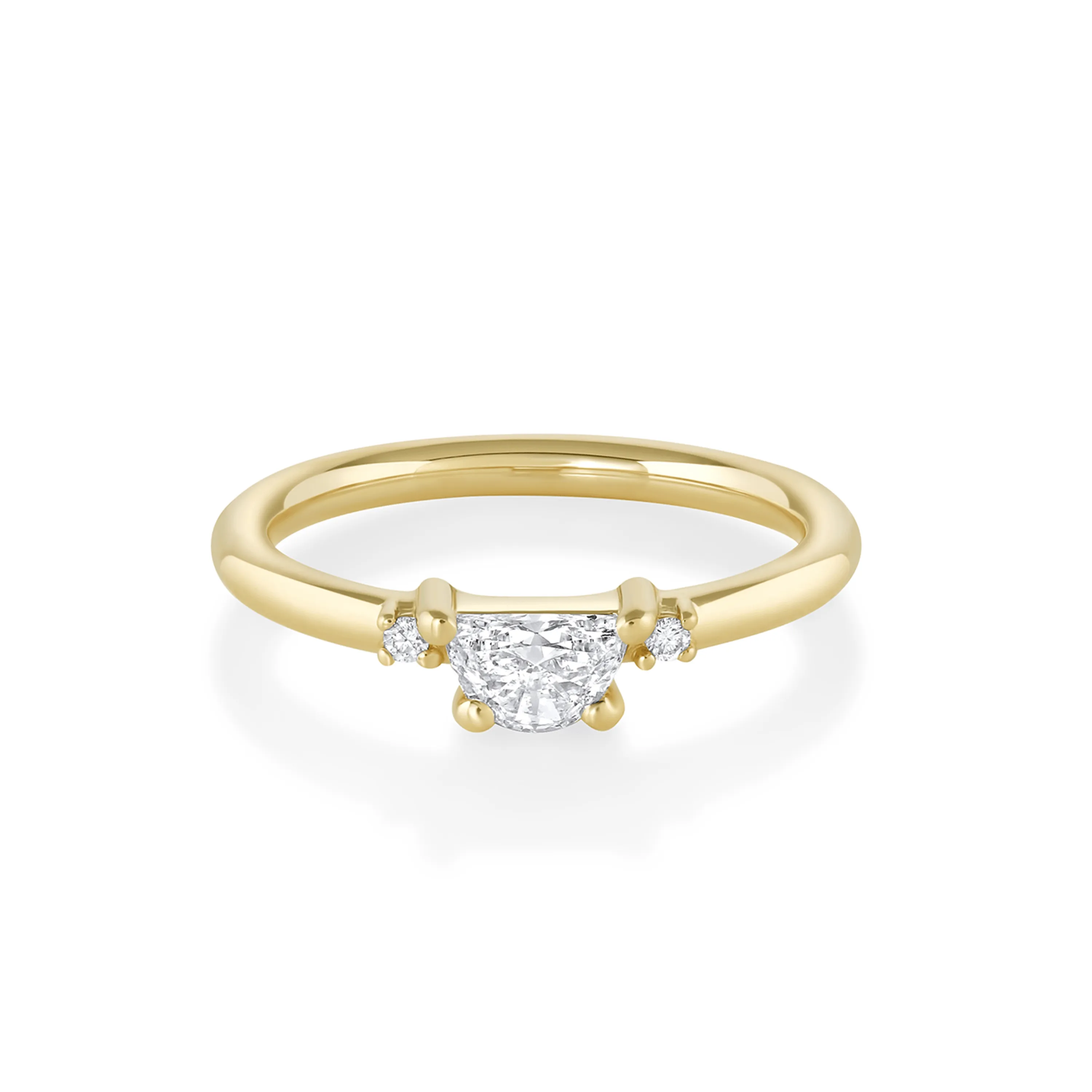 .37ct White Diamond Moonlight & Lovers Engagement Ring sold by Marrow Fine