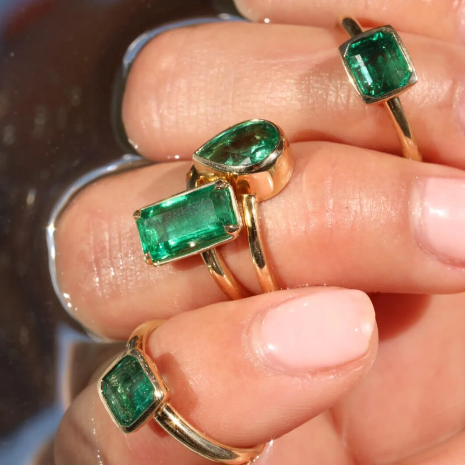 2.31ct Emerald Solitaire Ring sold by Marrow Fine product image thumbnail 4