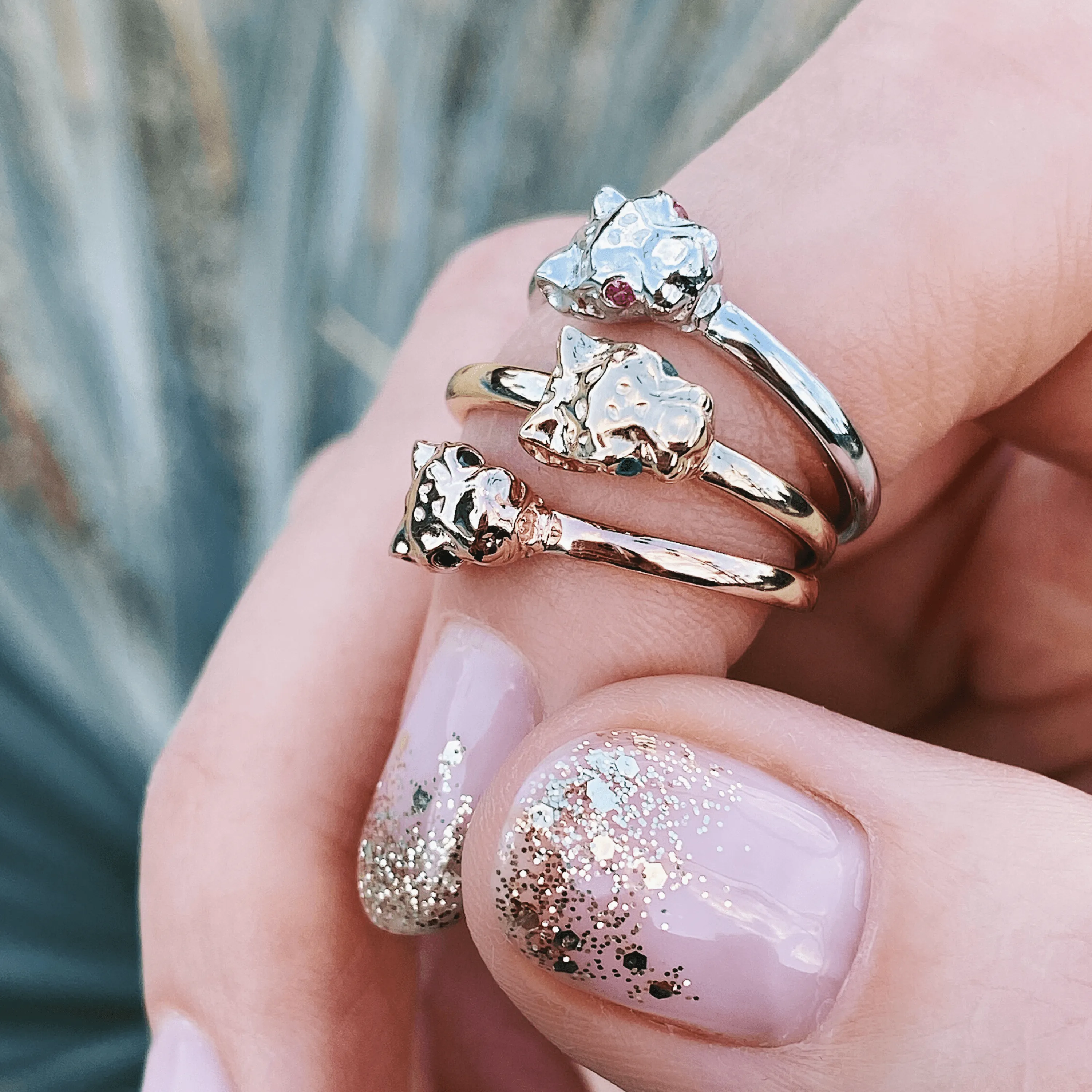 Ruby Cheetah Totem Ring sold by Marrow Fine product image thumbnail 3