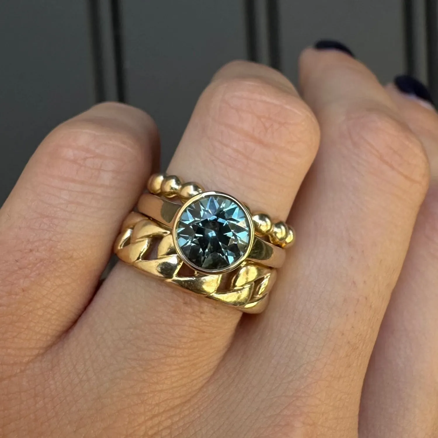 2.15ct Montana Sapphire Tessa Ring sold by Marrow Fine product image thumbnail 4