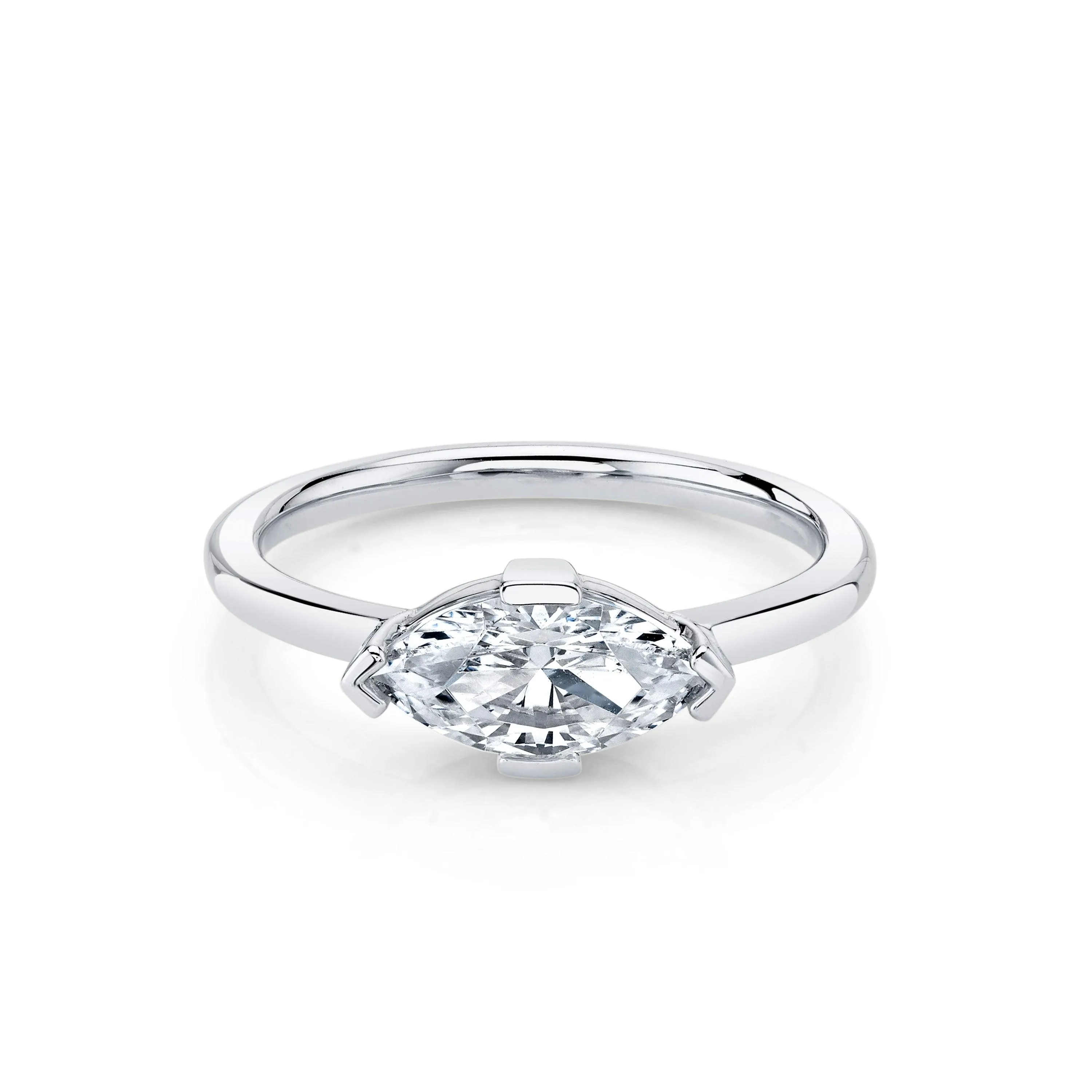 The Noelle Marquise Engagement Ring sold by Marrow Fine product image thumbnail 3