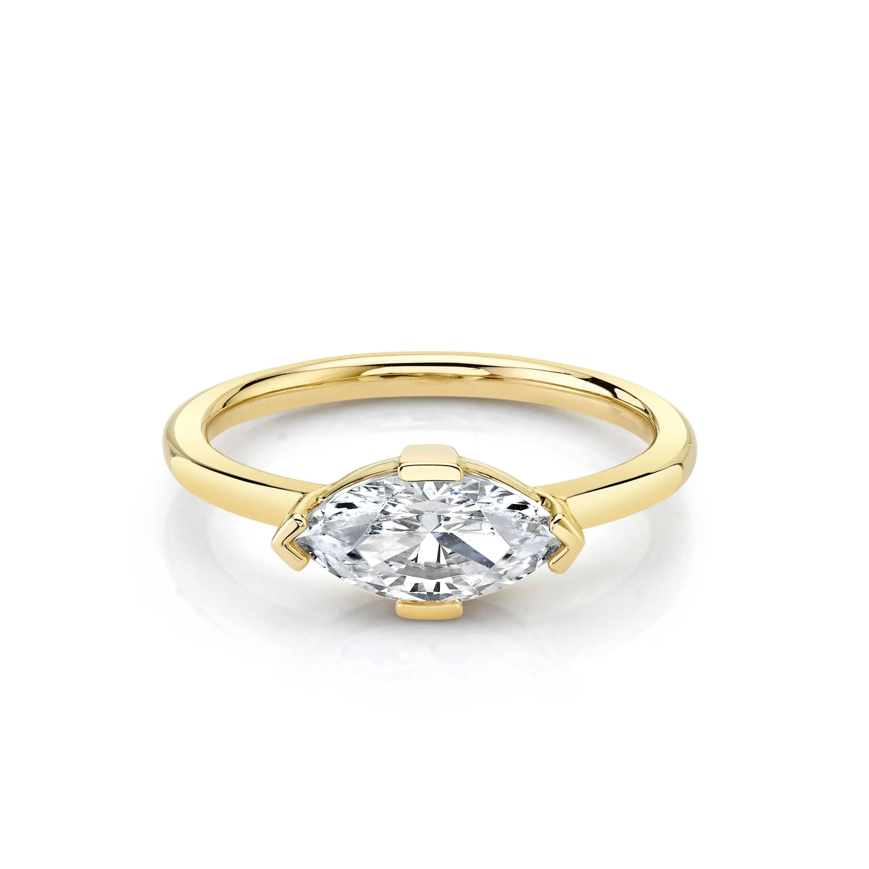 The Noelle Marquise Engagement Ring sold by Marrow Fine