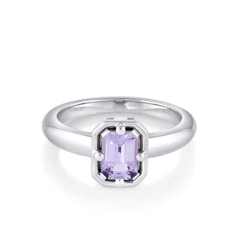 1.06ct Lilac Sapphire Georgia Ring sold by Marrow Fine