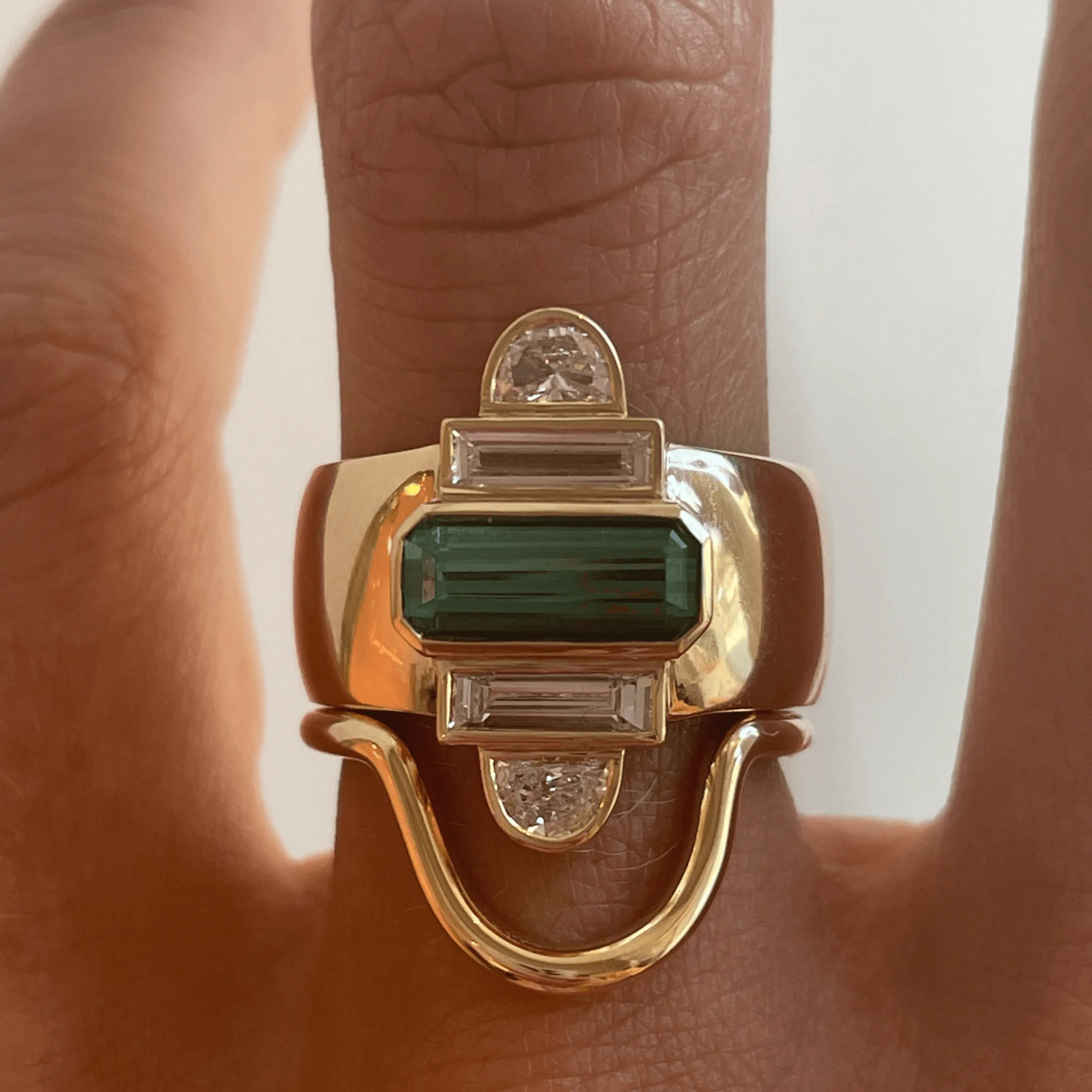Tourmaline Relic Ring sold by Marrow Fine product image thumbnail 4