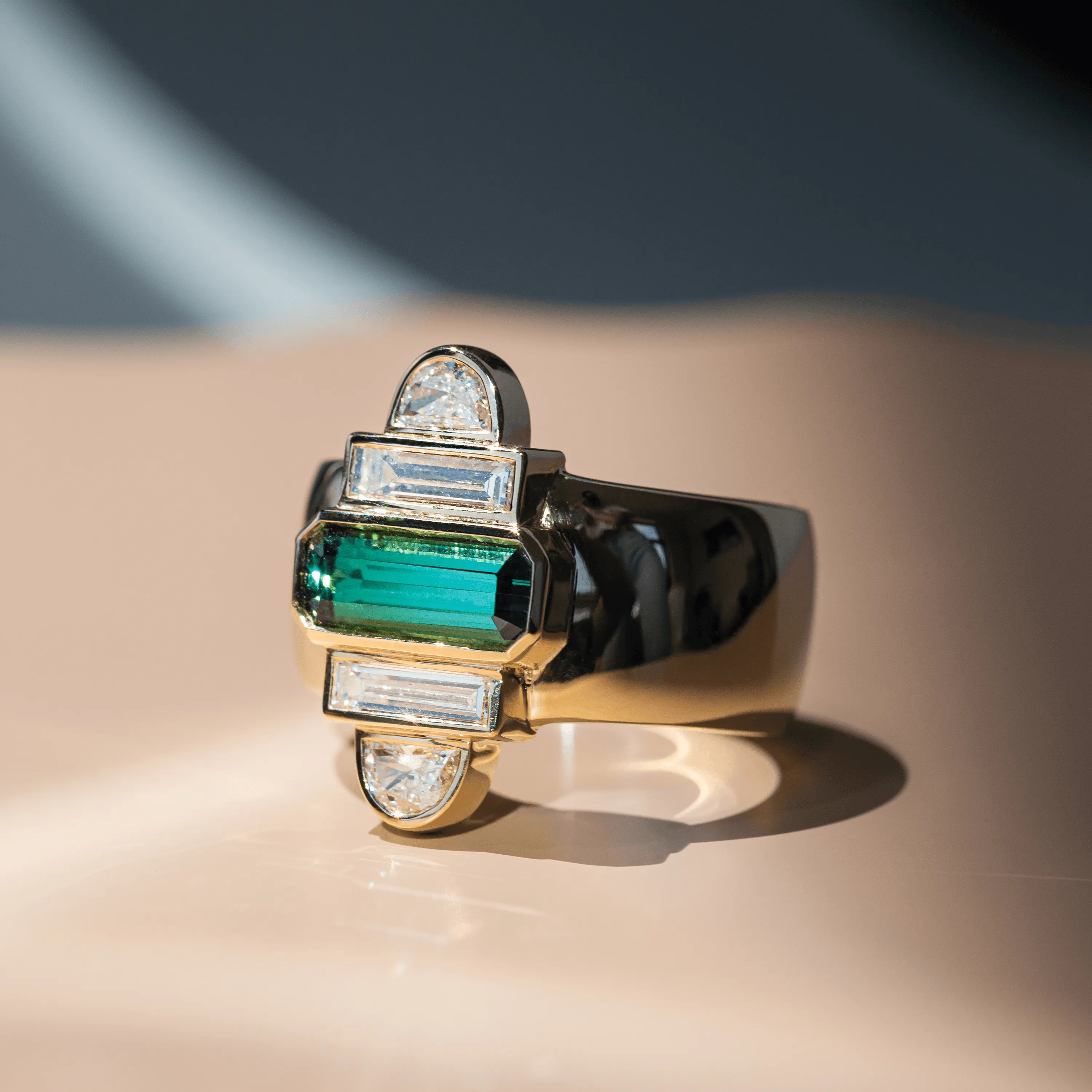 Tourmaline Relic Ring sold by Marrow Fine product image thumbnail 3
