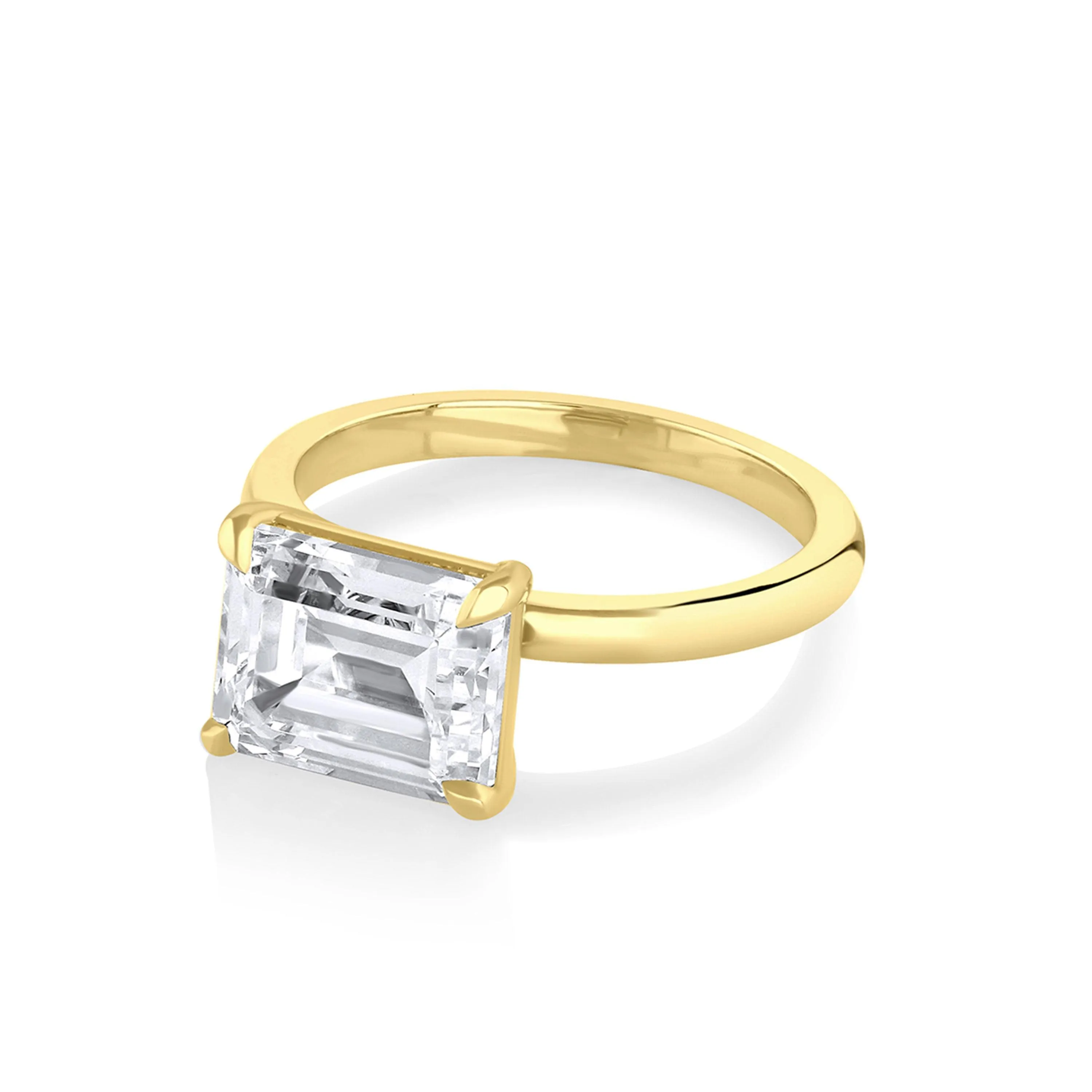 The Posey East/West Engagement Ring sold by Marrow Fine product image thumbnail 2