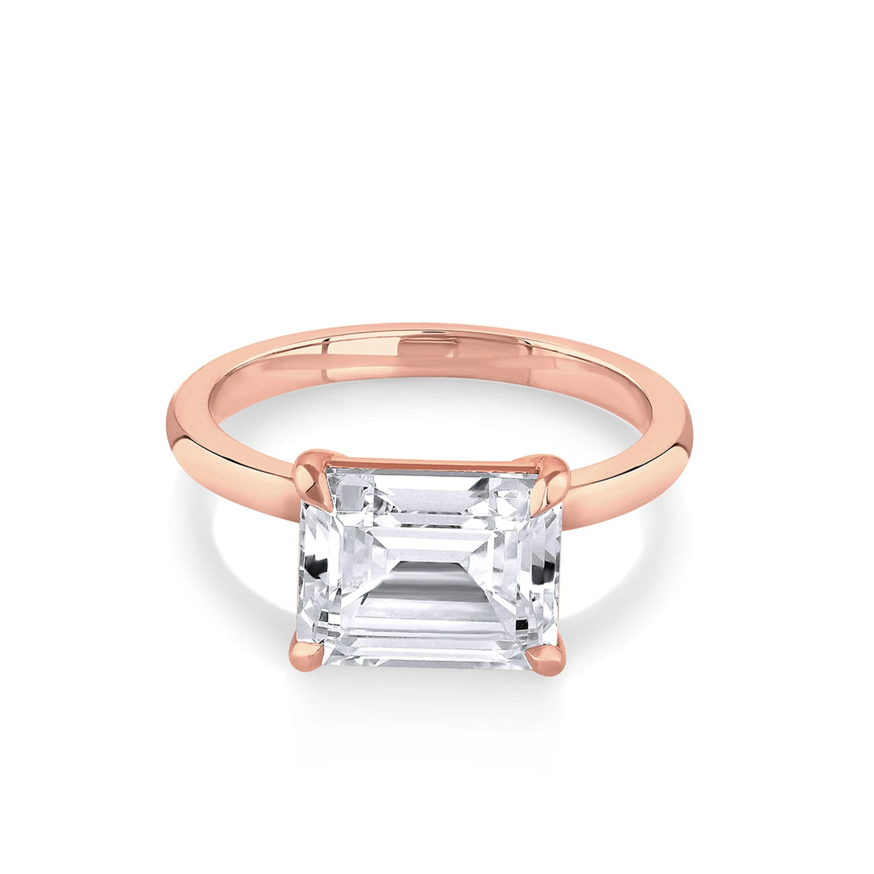 The Posey East/West Engagement Ring sold by Marrow Fine product image thumbnail 4