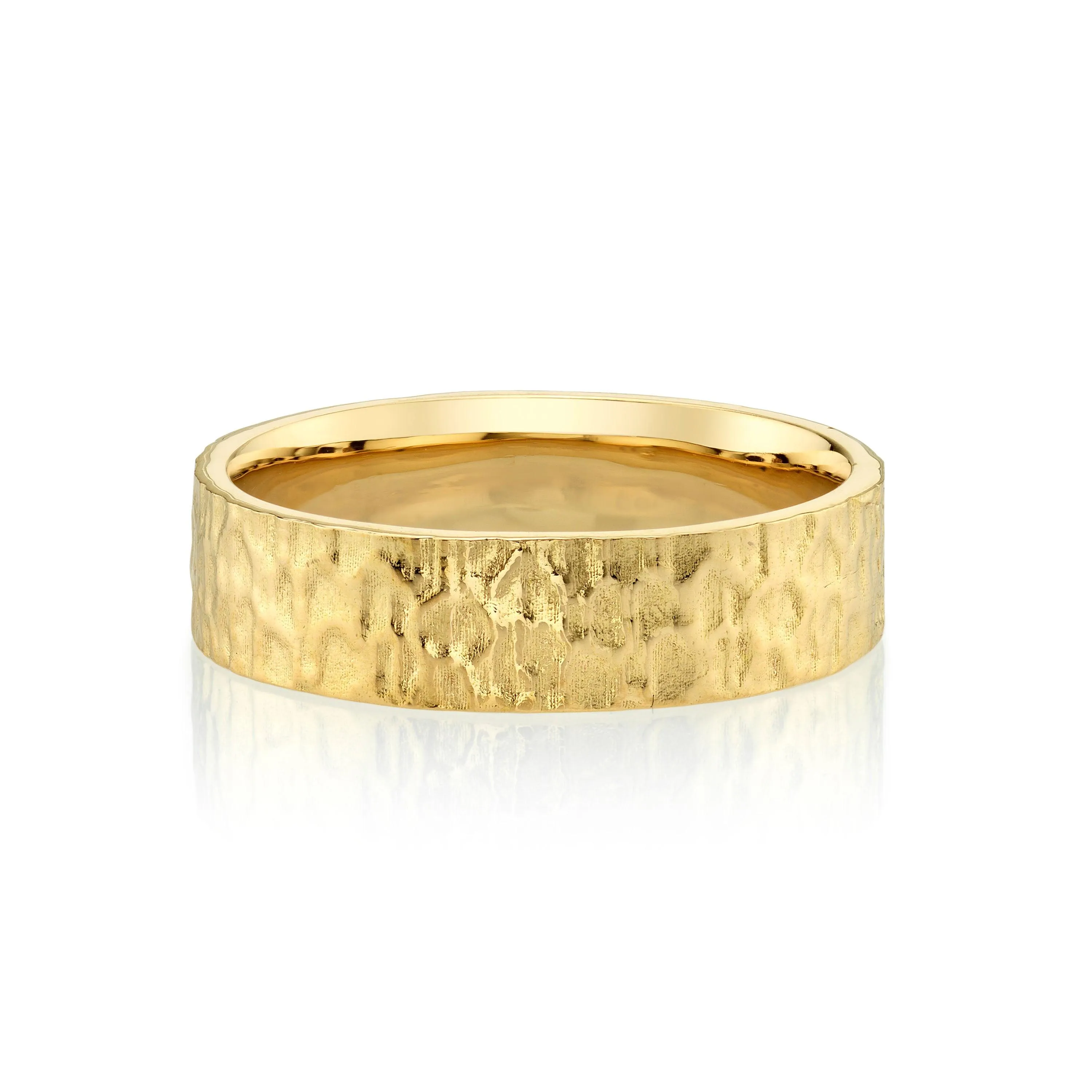 Hammered Men's Band sold by Marrow Fine product image thumbnail 3