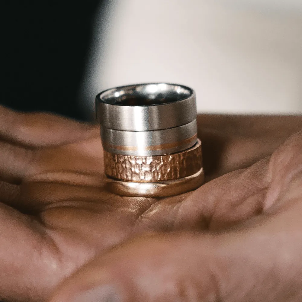 Inlay Men's Band sold by Marrow Fine product image thumbnail 2