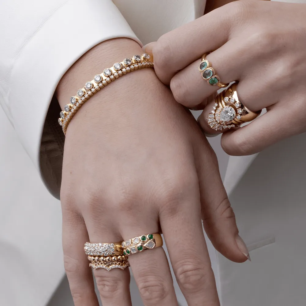 Maria Tennis Bracelet sold by Marrow Fine product image thumbnail 5