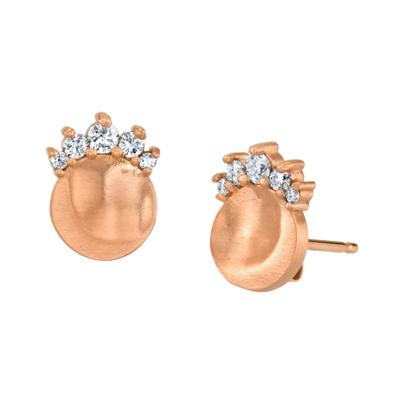 Disco Diamond Studs sold by Marrow Fine