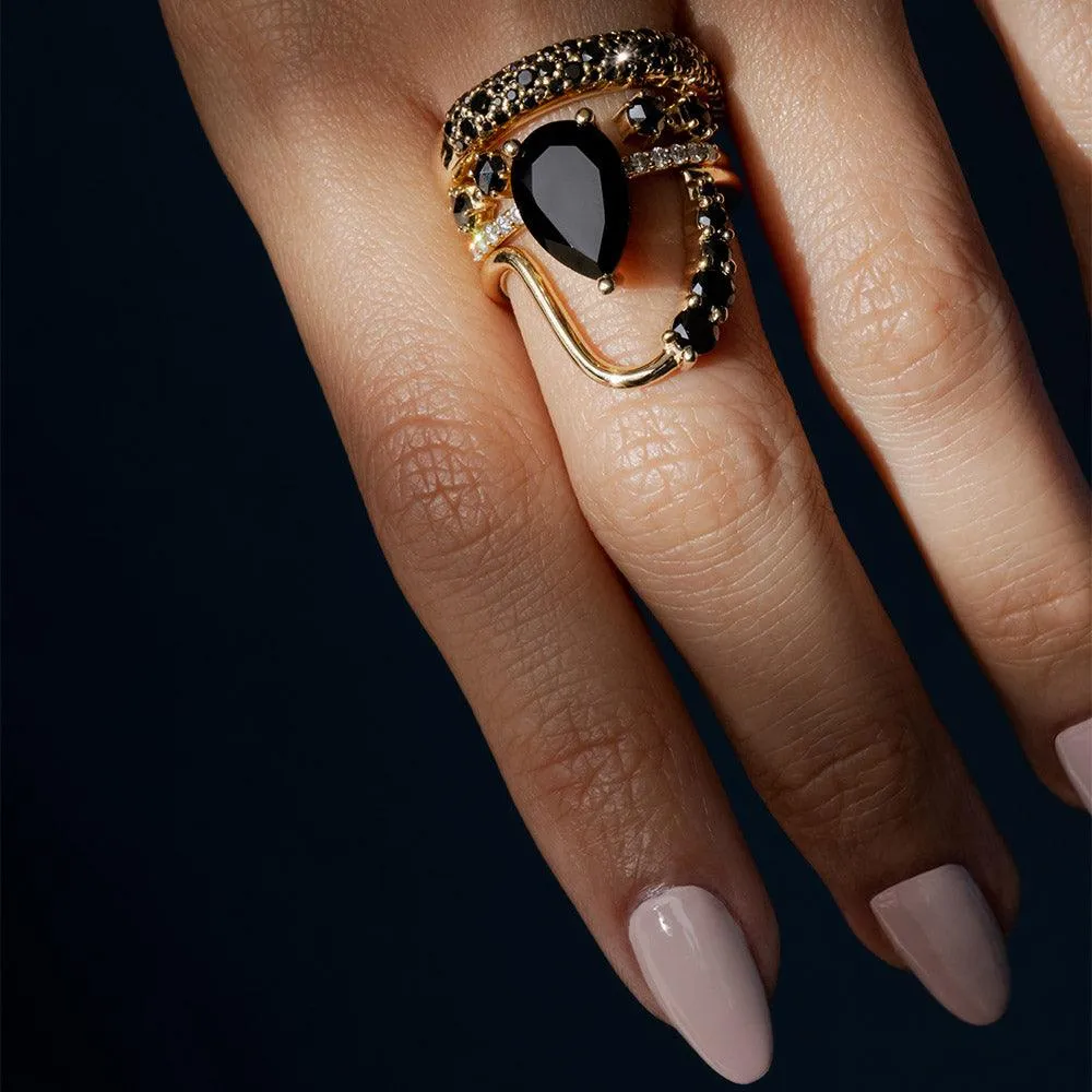 Black Diamond Starlight Band sold by Marrow Fine product image thumbnail 2