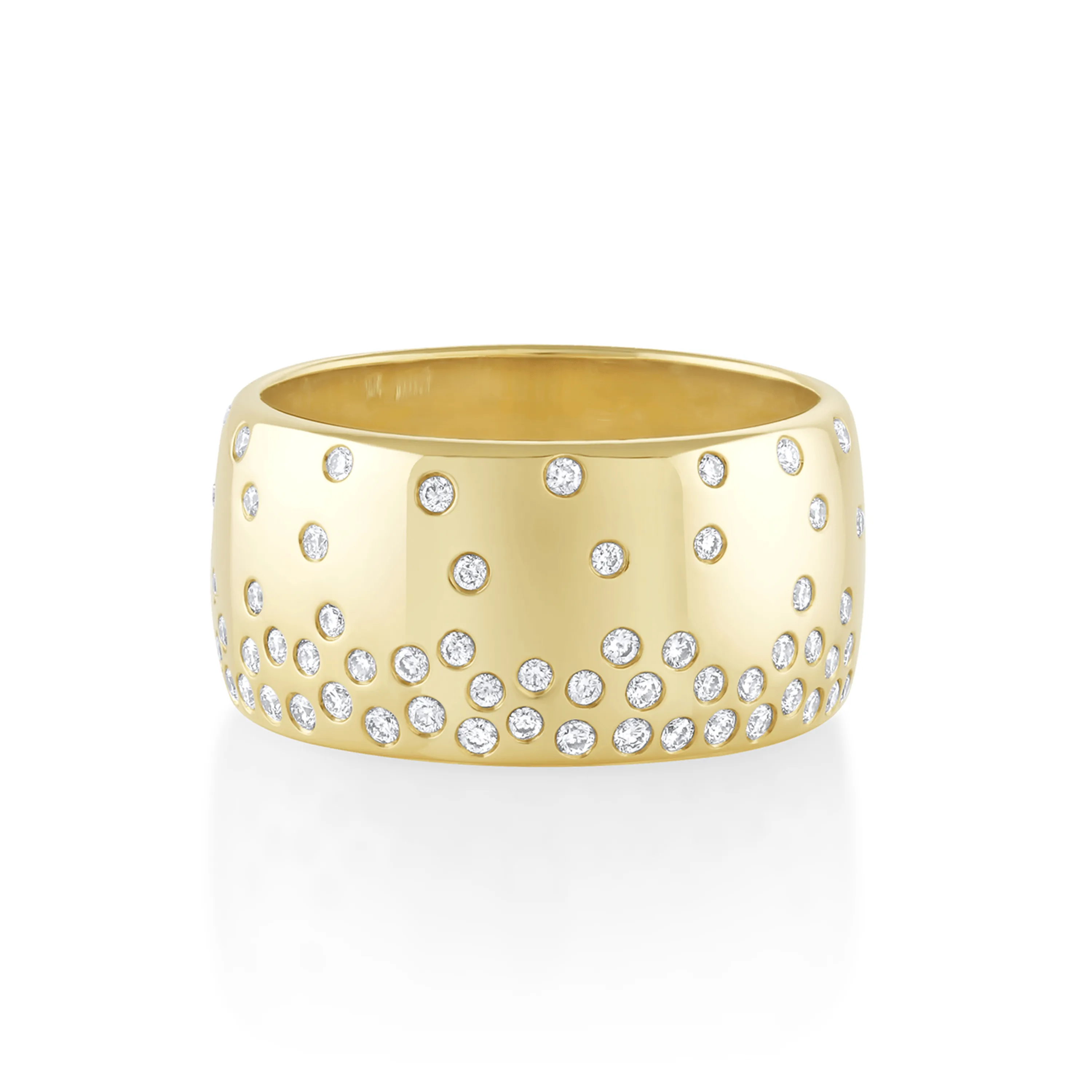 Waterfall White Diamond Cigar Band sold by Marrow Fine