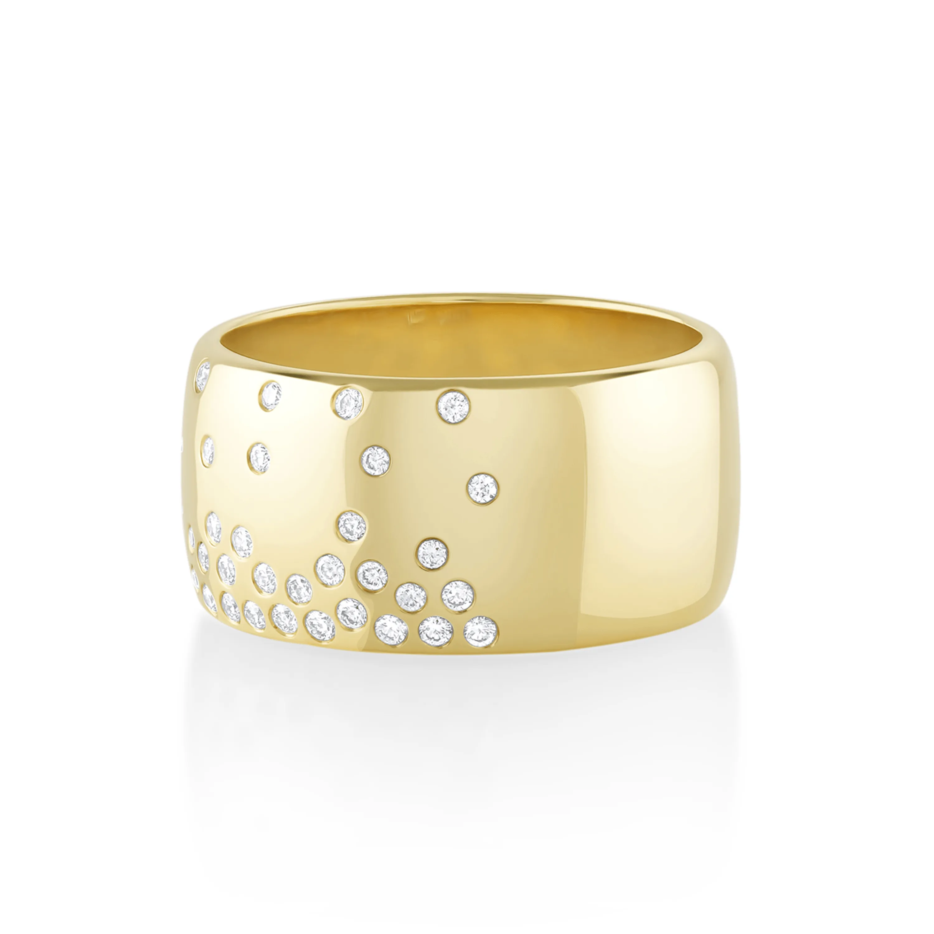 Waterfall White Diamond Cigar Band sold by Marrow Fine product image thumbnail 3