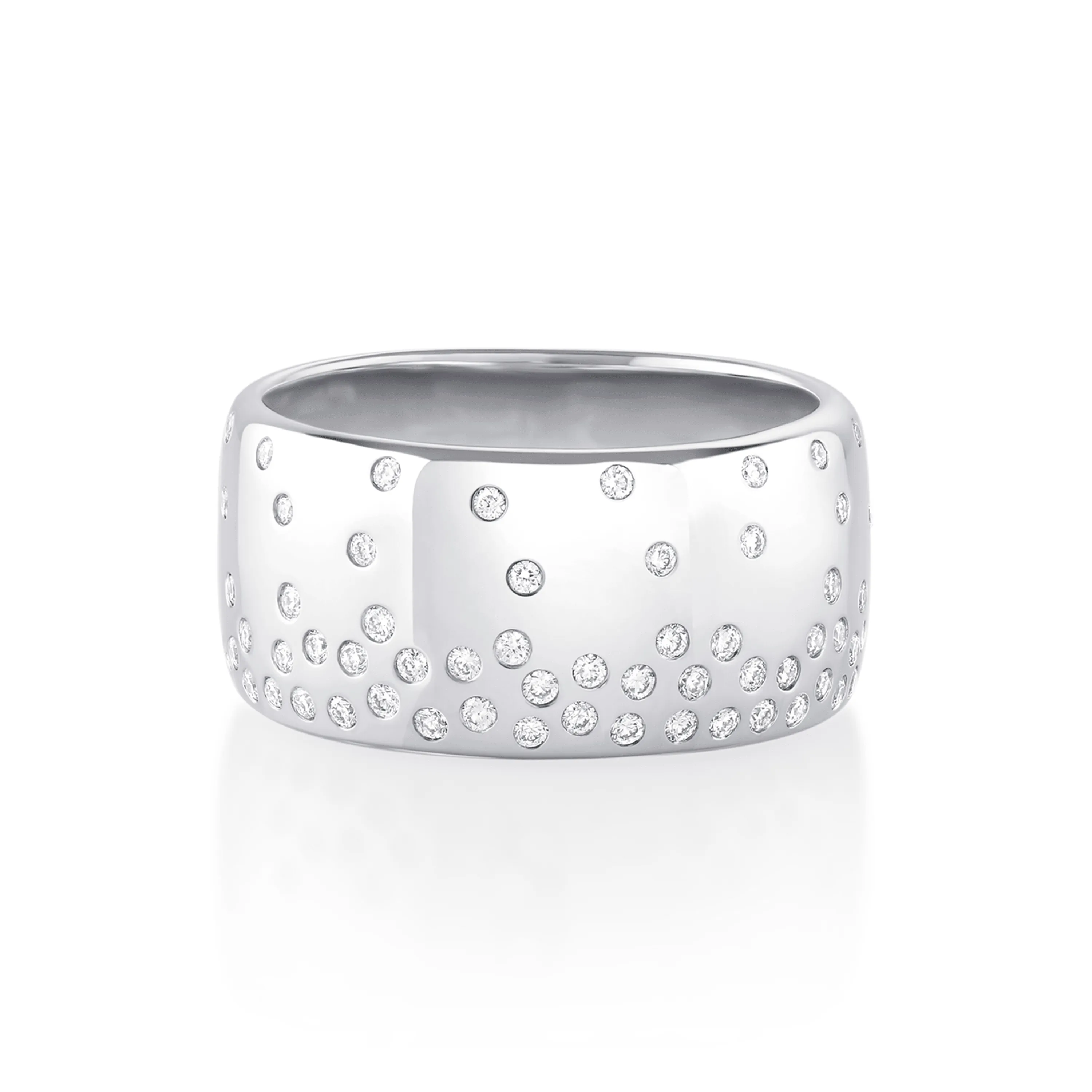 Waterfall White Diamond Cigar Band sold by Marrow Fine product image thumbnail 4
