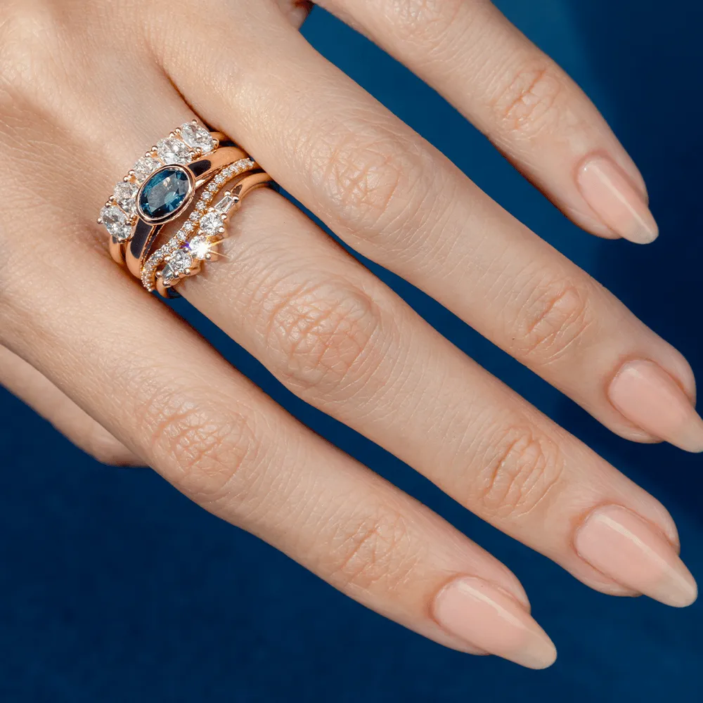 .88ct Montana Sapphire Tessa Ring sold by Marrow Fine product image thumbnail 3