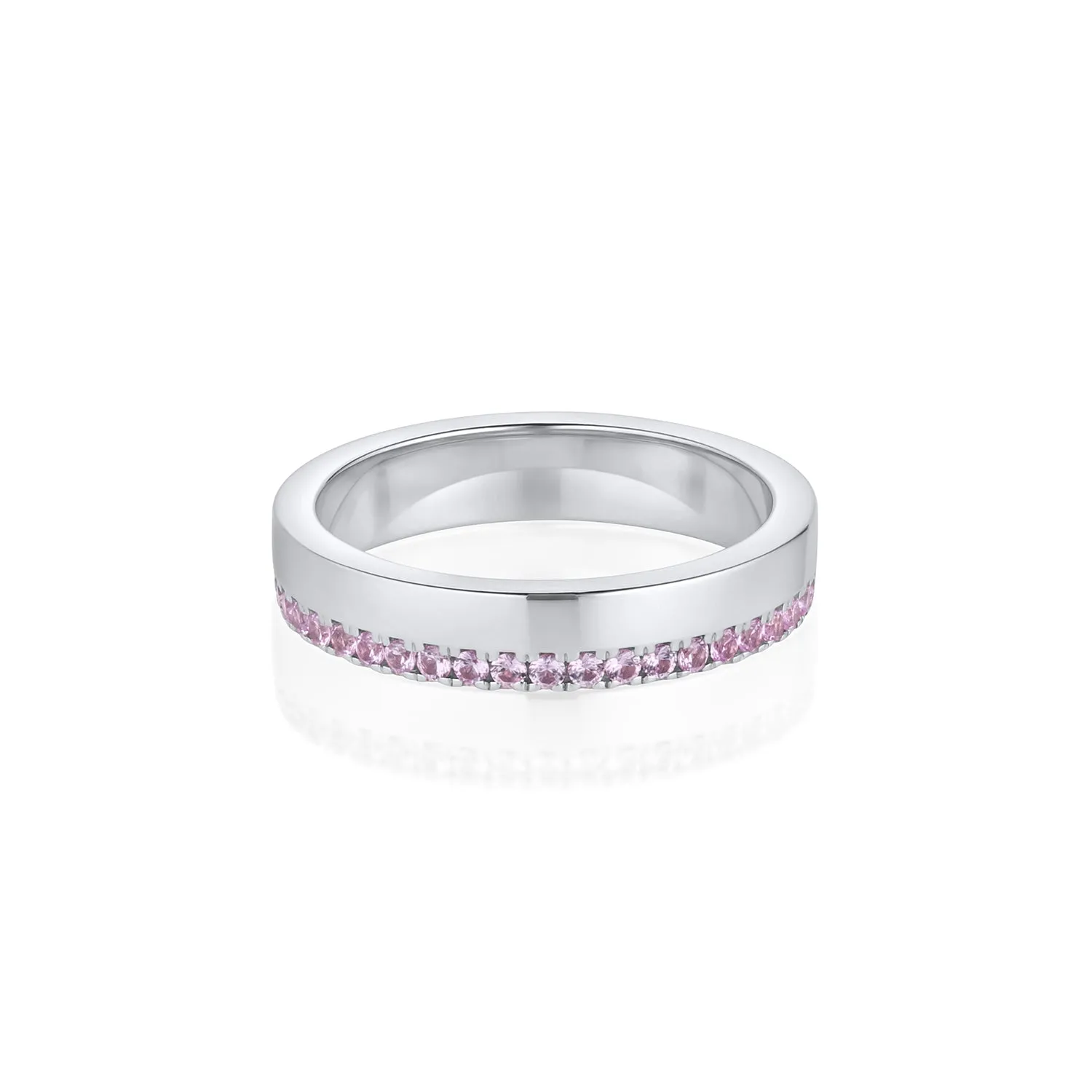 Mindy Half Lavender Sapphire Band sold by Marrow Fine