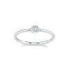 White Diamond Sweet Pea Stacking Ring sold by Marrow Fine