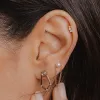 Moonstone Knocker Earrings sold by Marrow Fine